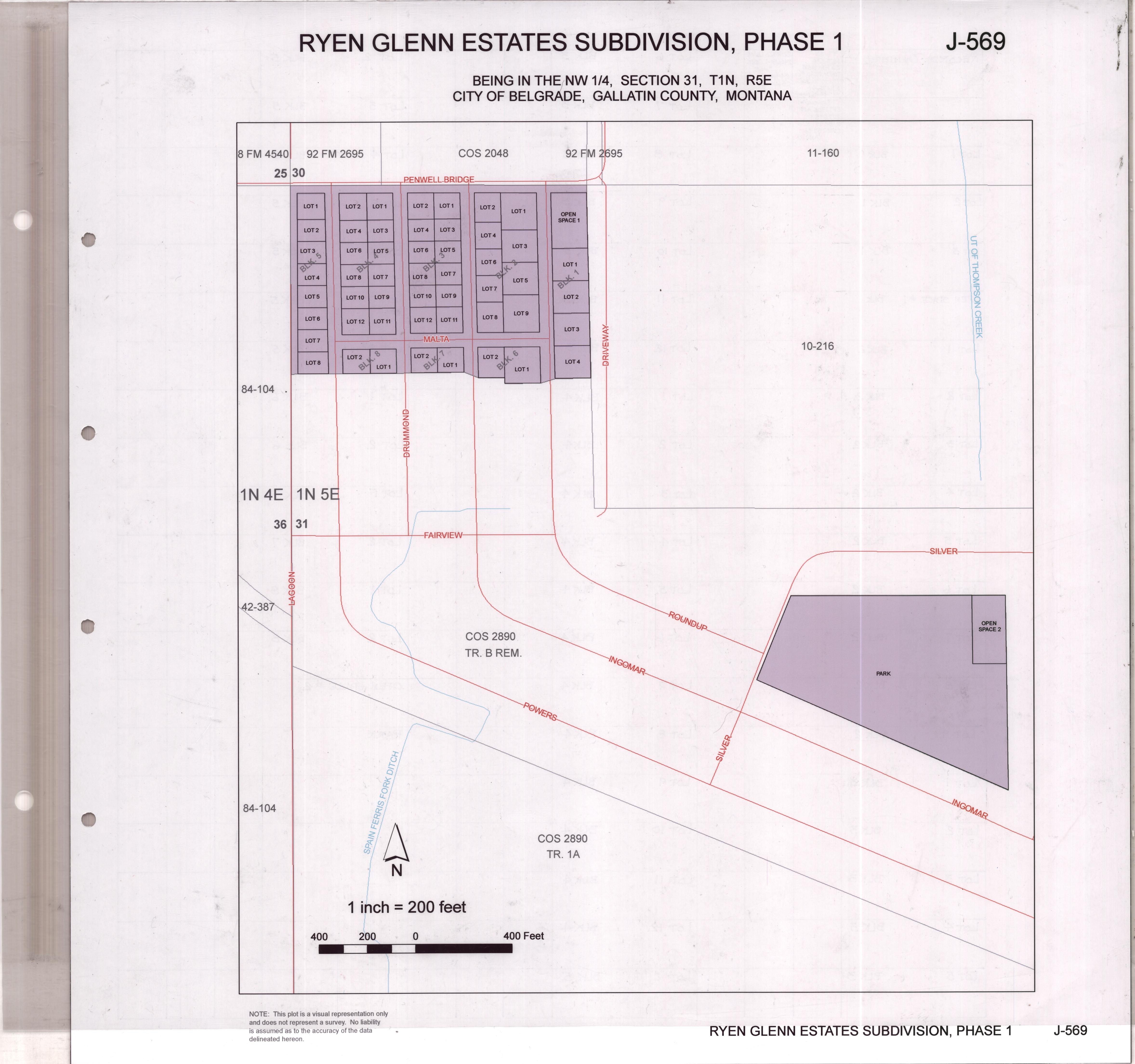ftp.gallatin.mt.gov /PLAT BOOKS/NEW PAGES APRIL 2014/BELGRADE EZ/